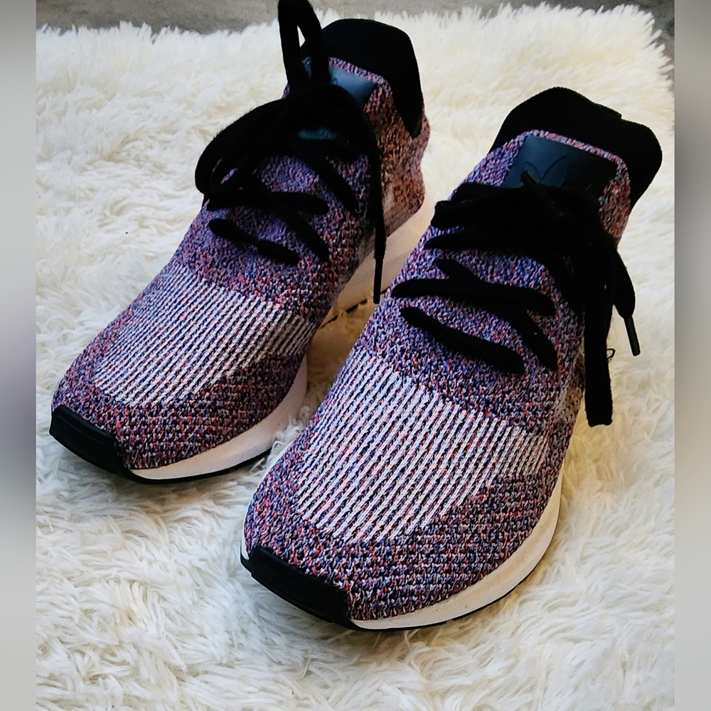 Adidas Men's Sneakers Purple Athleisure Running Sports RARE